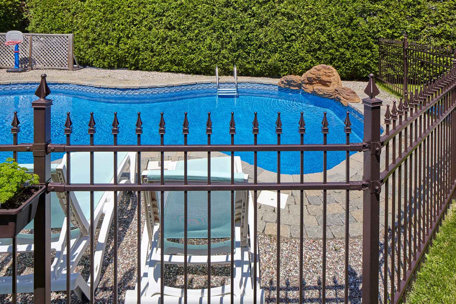 Ensure all backyard pools have fencing