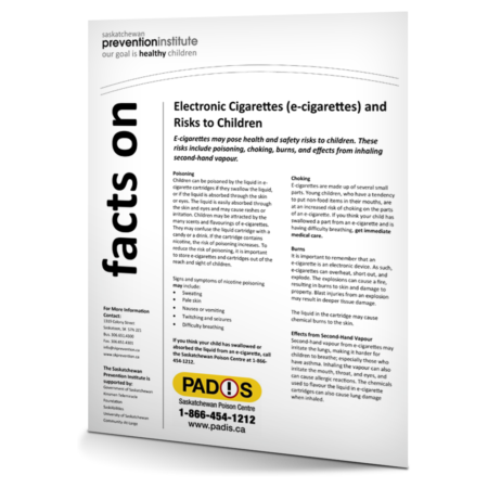 4-301: Electronic Cigarettes (e-cigarettes) and Risks to Children