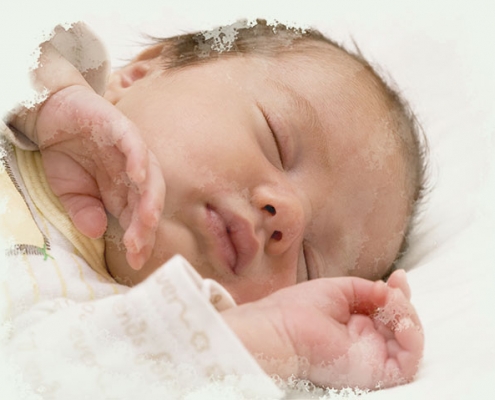 Put your baby to sleep on his back