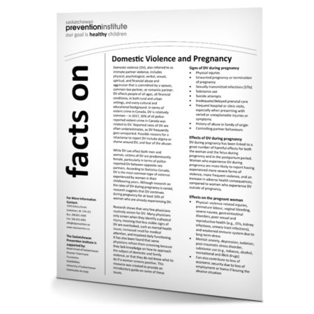 2-435: Domestic Violence and Pregnancy