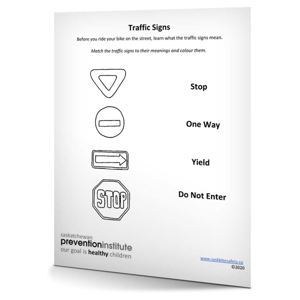Bicycle Safety 2020 Traffic Signs