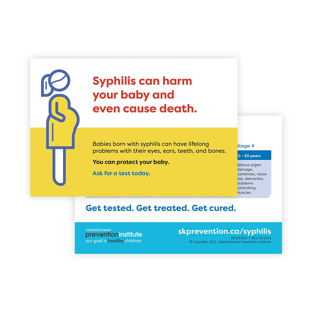 7-903: Syphilis Postcard - Mother