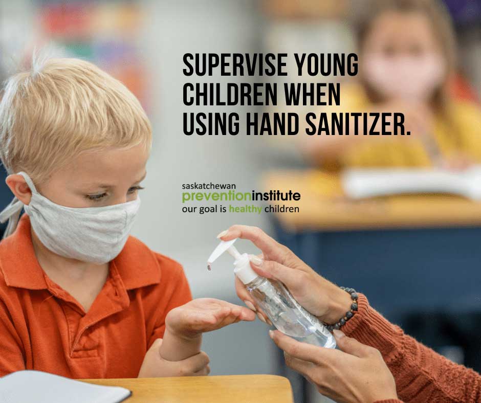 Children and Hand Sanitizer